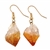 Citrine Point Nugget Earrings