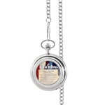 Bill of Rights Colorized Half Dollar Pocket Watch
