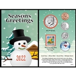 2022 Snowman Greeting Card