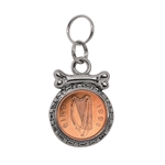 Engraveable Irish Penny Coin Dog Tag For Collar