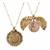 Sunflower 2023 Lincoln Penny Coin Necklace