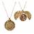 Sunflower 1963 Lincoln Penny Coin Necklace