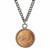 Irish 2 Pence Coin Pendant Necklace