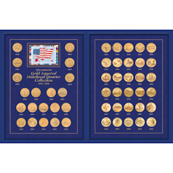 The Complete Gold-Layered Statehood Quarter Collection 1999-2008