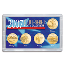 2007 Gold-Layered State Quarters