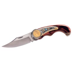 Racketeer Nickel Pocket Knife