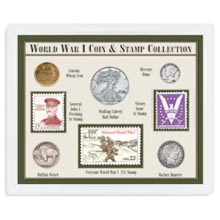 World War I Coin & Stamp Collection