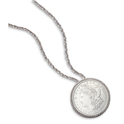 Morgan Silver Dollar Pin/Pendant