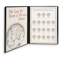 Last Twenty Years of Mercury Dimes