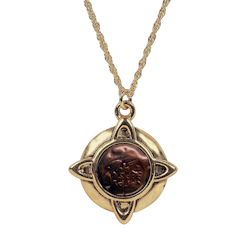 Widows Mite Gold-Tone Pendant