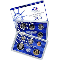 2000	 U.S. Mint Proof Set