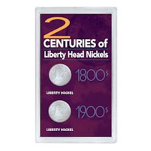 2 Centuries of Liberty Head Nickels