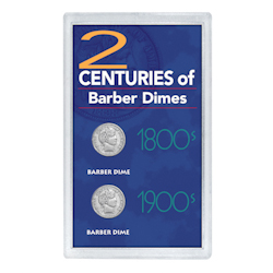 2 Centuries of Barber Dimes