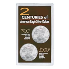 2 Centuries of American Eagle Silver Dollars