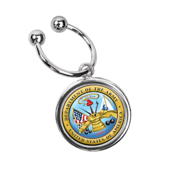 JFK Half Dollar Keyring/Army