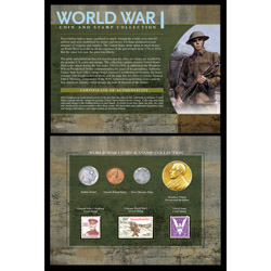 World War I Coin & Stamp Collection