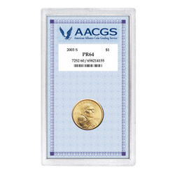2003-S Sacagawea Dollar PR64 - Slab