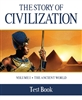 THIRD GRADE: The Story of Civilization, Vol. 1 Test Book