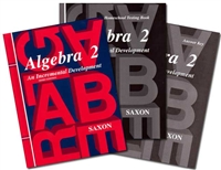 NINTH GRADE: Saxon Algebra II Homeschool Kit