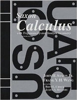 TWELFTH GRADE: Saxon Calculus Solutions Manual
