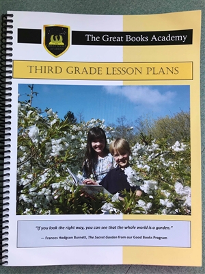 Great Books Academy Grade 3rd Grade Lesson Plans binder