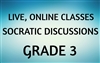 Socratic Discussions Online Class for Grade 3
