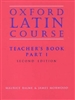 Oxford Latin Course, Part I Teacher Book (recommended for Grade 7)