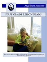 Angelicum Academy 1st Grade Lesson Plans binder
