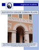 Angelicum Academy 11th Grade Lesson Plans binder