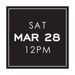 Saturday, March 28, 12pm: Brunch with Brian Oliveira and Brian Mattera of Happy Hour Hospitality