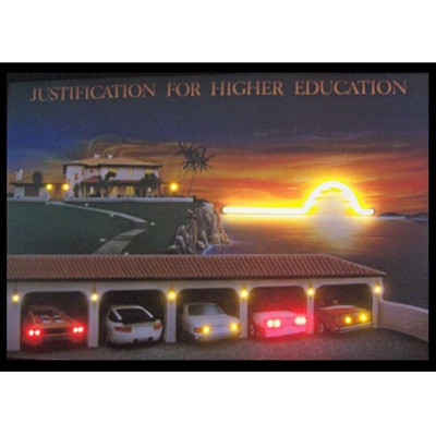 JUSTIFICATION FOR HIGHER EDUCATION NEON/LED