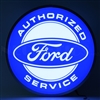 15 INCH BACKLIT LED LIGHTED SIGN FORD AUTHORIZED SERVICE