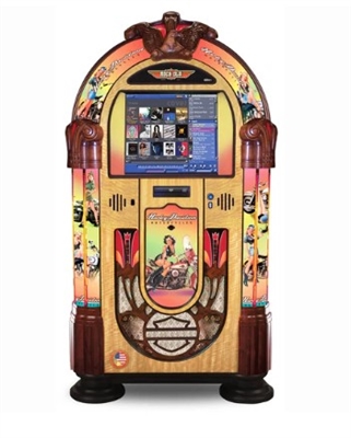 Rock-Ola Bubbler American Beauties Digital Music Center Jukebox
