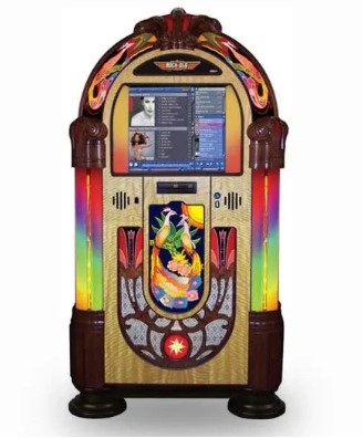 Rock-Ola Bubbler Peacock Digital Music Center Jukebox $9,995