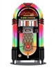 Rock-Ola Authentic Bubbler Vinyl 45 Jukebox - Gloss Black