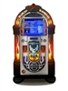 Rock-Ola Harley-Davidson Flames Digital Music Center Jukebox â€“ Brushed Aluminium