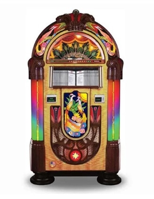 Rock-Ola Bubbler Peacock CD Jukebox