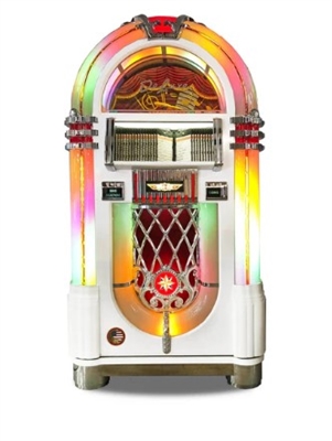 Rock-Ola Bubbler CD Jukebox - Gloss White