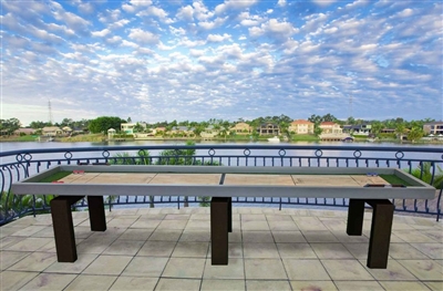 Outdoor Shuffleboard Table