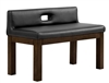 Baylor Backed Dining Bench