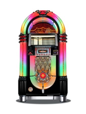 Rock-Ola Bubbler CD Jukebox - Gloss Black