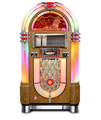 Rock-Ola Bubbler CD Jukebox - Oak