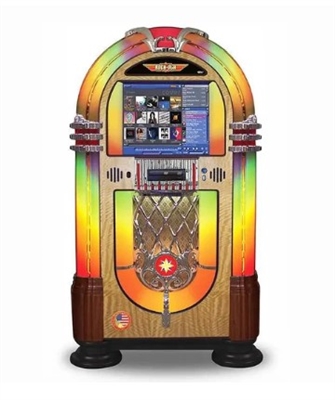 Rock-Ola Bubbler Digital Music Center Jukebox - Walnut
