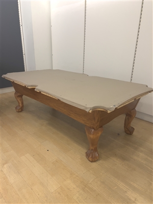 Traditional Ball & Claw Pool Table