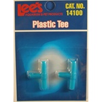 Lees Plastic Plastic Tee, 2 Pack