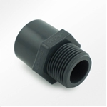 20mm Metric Male Coupling 20mm Slip x 1/2" MPT