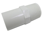 Schedule 40 PVC Male Adapter 3/4" SPG x 3/4" MPT