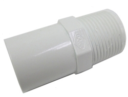 Schedule 40 PVC Male Adapter 3/4" SPG x 3/4" MPT