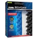 VASCA Fluval 206/207 Filter Replacement Bio-Foam Value Pack (Fluval A335) Wholesale Aquarium Supply