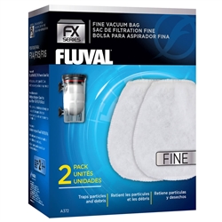 Fluval FX Gravel Vac Kit Fine Vacuum Bag, 2 Pack